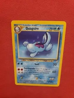 Pokemon: Wooper #82/111 & Quagsire #45/111 Neo Genesis 2000 Vintage - NM/LP -L78 - Image 5