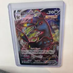 Pokemon TCG Umbreon VMAX Holo Ultra Rare Full Art Evolving Skies 095/203 - Image 1