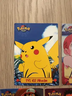 Pokemon Topps TV Animation Bundle Including Holo Rare Misty - Image 2