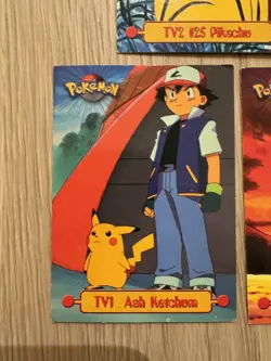Pokemon Topps TV Animation Bundle Including Holo Rare Misty - Image 4
