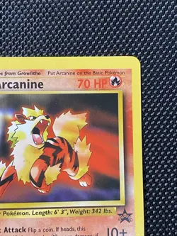 Arcanine 6 Black Star Promo WOTC 1999 Pokemon - Ungraded LP/NM - Image 3
