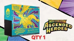 PRESALE QTY 1 Ascended Heroes Pokemon Center PC ETB - FACTORY SEALED - Image 1
