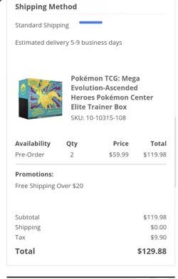 PRESALE QTY 1 Ascended Heroes Pokemon Center PC ETB - FACTORY SEALED - Image 3