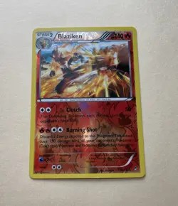 Blaziken 14/111 Reverse Holo XY - Furious Fists Pokemon TCG - Image 1
