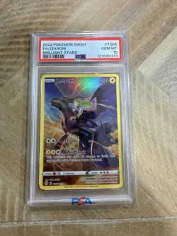 PSA 10 Zekrom TG05/TG30 Swsh09: Brilliant Stars Trainer Gallery Holo Pokemon - Image 1
