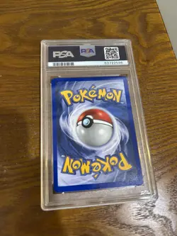 First Edition 1999 Pokemon Base Set 6/102 Gyarados Holo PSA NM-MT 8 - Image 2