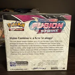 Pokemon Sword & Shield - Fusion Strike Booster BOX - Factory Sealed! - Image 3