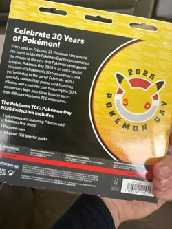 2026 Pokemon Day Collection - 30th Anniversary Promo - IN HAND - Image 2