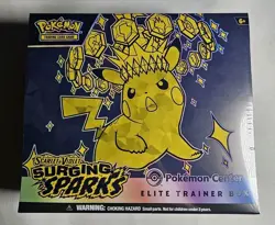 Surging Sparks SV08 Pokemon Center Elite Trainer Box ETB - New Sealed - Image 1