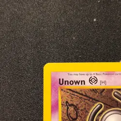 Pokemon 1st Edition Neo Destiny Unown H Non-Holo Rare #28 Excellent condition - Image 3