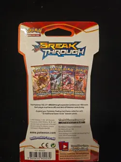 Pokemon XY Breakthrough Sleeved Booster Pack Houndoom Art - Sealed - Image 2