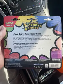 Pokemon Ascended Heroes Tech Sticker Collection Charmander New Sealed IN-HAND - Image 2