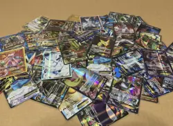 Pokemon Card Lot 10 OFFICIAL TCG Cards Ultra Rare Included EX/V/VMAX/SECRET - Image 1