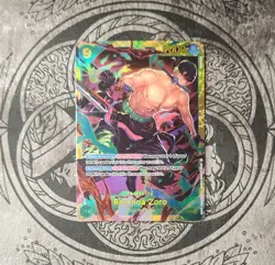 One Piece | Roronoa Zoro | OP06-118 | PRB02 (REPRINT) | Secret Rare (SEC) | NM - Image 1