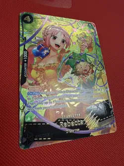 One Piece Rebecca OP05-091 SP Premium Booster Vol. 2 English NM - Image 2