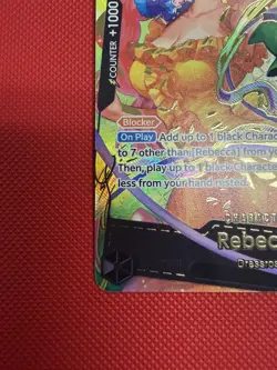 One Piece Rebecca OP05-091 SP Premium Booster Vol. 2 English NM - Image 5