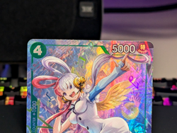 One Piece Uta OP13-023 SR Alternate Art Carrying On His Will English - Image 3