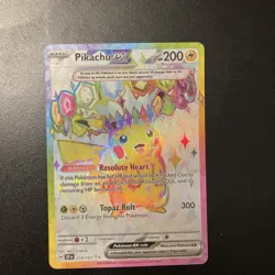 Pokemon Pikachu TCG Surging Sparks EX Full Art Ultra Rare Card 219/191 - Image 1