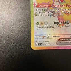 Pokemon Pikachu TCG Surging Sparks EX Full Art Ultra Rare Card 219/191 - Image 5