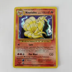Ninetales 15/108 Holo Rare Pokemon Card TCG Evolutions MP With Protective Sleeve - Image 1