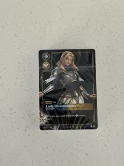 Lux Crownguard Riftbound Proving Grounds Exclusive Origins TCG Card NM - Image 1
