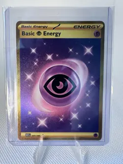 Basic Psychic Energy 207/165 Sv Scarlet & Violet 151 Holo Gold Pokemon Card - Image 1