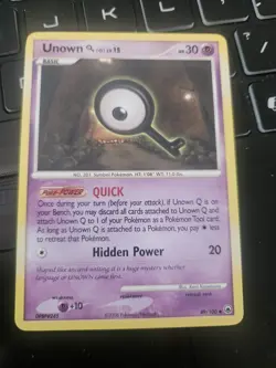 Unown Q 49/100*💎NEAR MINT💎Majestic Dawn Pokemon Card TCG - Image 1