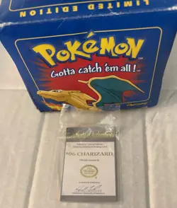 1999 Burger King Charitized Pokemon Trading Cards 23K Gold Plated - Image 2
