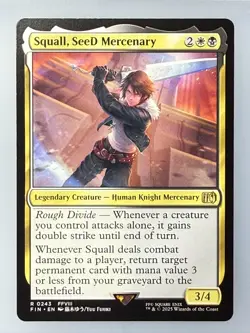 Magic the Gathering - Squall, SeeD Mercenary 243 - Image 1