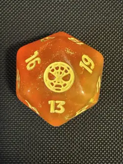 Magic The Gathering MTG Spindown D20 Life Counter Dice Lot Of 6 Oversized - Image 3