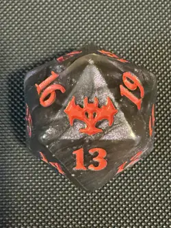 Magic The Gathering MTG Spindown D20 Life Counter Dice Lot Of 6 Oversized - Image 5