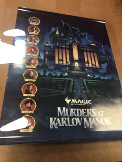 Magic The Gathering Murders At Karlov Manor Foil Promo Poster - Image 1