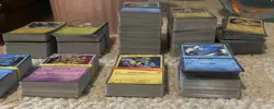 Custom Bulk Lot Of 3000 Pokemon Cards - With A Gengar And Clefairy Special - Image 1