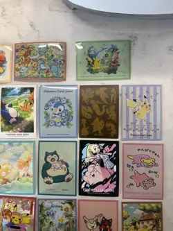 Pokemon center Individual Card Sleeves Lot X 20 Rare - Image 2