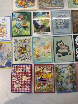 Pokemon center Individual Card Sleeves Lot X 20 Rare - Image 4