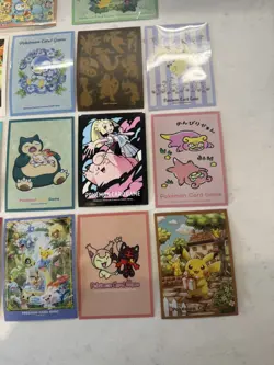 Pokemon center Individual Card Sleeves Lot X 20 Rare - Image 5
