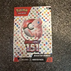 Pokemon TCG Scarlet and Violet 151 Booster Bundle Set - 290-85321 820650853210 - Image 1