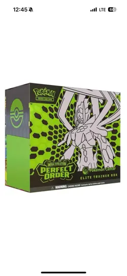 Pokemon Perfect Order Pokemon Center Elite Trainer Box PREORDER - Image 1