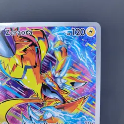 Pokemon Zeraora 151/142 Stellar Crown Illustration Rare, Near Mint Condition - Image 5