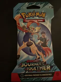 Heavy! Over 32.87 Gram Pokemon Journey Together Sleeved Booster Pack Sealed - Image 2
