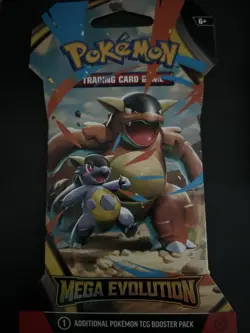 (VERY HEAVY) 32.99g Pokemon TCG Mega Evolution Sleeved Booster Pack (SEALED)✅ - Image 2