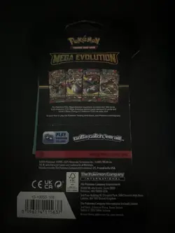(VERY HEAVY) 32.99g Pokemon TCG Mega Evolution Sleeved Booster Pack (SEALED)✅ - Image 4