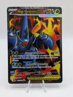 Mega Heracross Ex 108/94 - Ultra Rare - Pokemon TCG: Phantasmal Flames - NM - Image 1