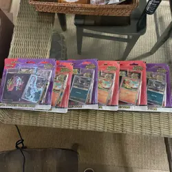 6x Lot Pokemon Mega Evolution Ascended Heroes Tech Sticker (18 Packs) In Hand - Image 2