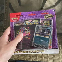 6x Lot Pokemon Mega Evolution Ascended Heroes Tech Sticker (18 Packs) In Hand - Image 4
