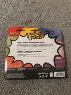 Pokemon TCG Mega Evolution Ascended Heroes Tech Sticker Collection Charmander - Image 2