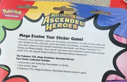 Pokemon TCG Ascended Heroes Tech Sticker Collection x3 Sealed IN HAND 9 packs - Image 3