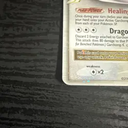 Garchomp C Lv.X DP46 Diamond and Pearl Black Star Promo 2009 Pokemon TCG - Image 3