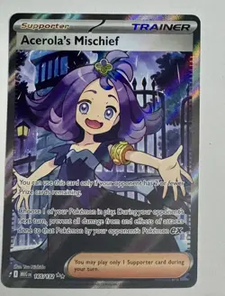 Pokemon TCG Acerola's Mischief - 165/132 - ME01: Mega Evolution (MEG) - Image 1