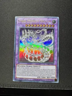 Cyber Eternity Dragon - Gold Ultra Rare 1st Edition LDS2-EN033 - LP - YuGiOh - Image 4